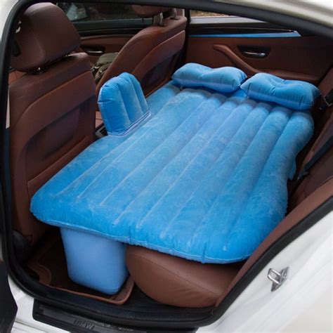 car back seat self drive outdoor travel air mattress rest inflatable bed pump home and garden