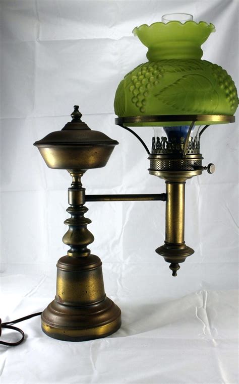 Hurricane Style Glass Lamp Shades Vintage Milk Hanging