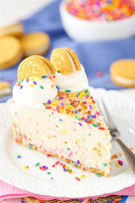 Amazing No Bake Golden Birthday Cake Oreo Cheesecake Recipe