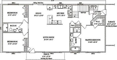 inspirational open floor house plans ranch style  home plans design