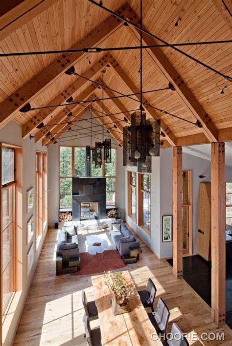 beautiful high ceiling  elegant villa interior design ideas