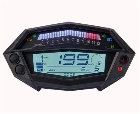 motorcycle tachometer hour meter digital speedometer gear indicator motorcycle parts