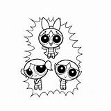 Powerpuff Girls Coloring Books Pages Last sketch template