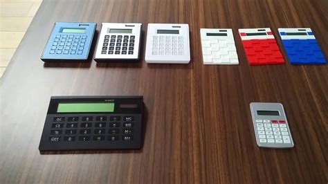 calculators rekenmachines met bedrukking  alle soorten en maten youtube