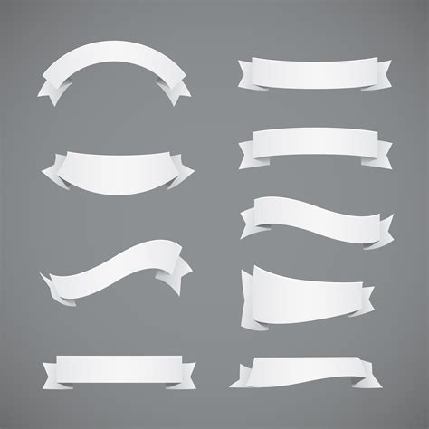 ribbons template  vector art   downloads