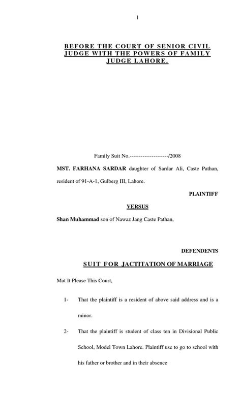 marriage affidavit template  printable documents letter
