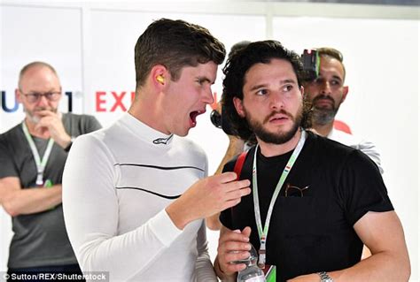 kit harington and liam cunningham at italian grand prix daily mail online