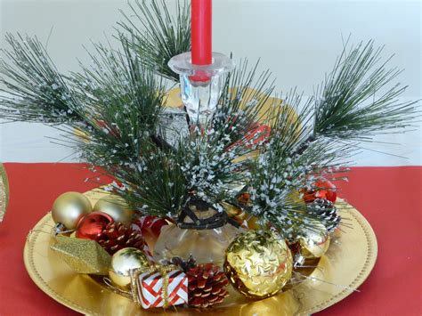 tuto  centres de table pour noel entre zen  deco