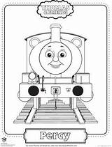 Thomas Coloring Pages Train Percy Friends Tren Kids Party Birthday Colouring Printable Amigos Sus El Letts Universal sketch template