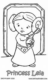 Leia Princess Coloring Pages Wars Star Printable Luke Color Silhouette Print Baby Sheets Kids Getcolorings Yahoo Search Col Getdrawings Miracle sketch template