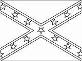Flag Confederate Coloring Pages Rebel Clipart Flags Printable Template Getcolorings Color Heart States Clipground Print Civil War Visit Getdrawings sketch template