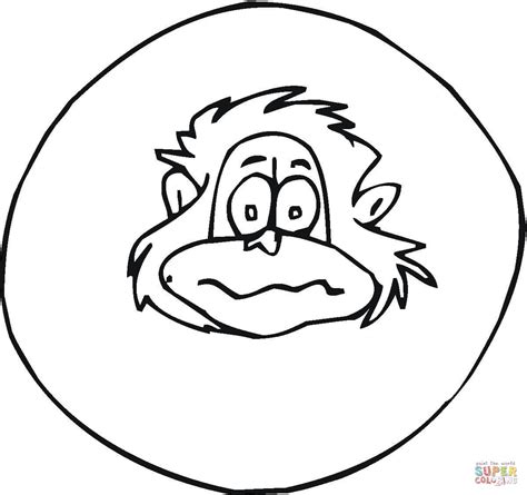 letter   monkey coloring page  printable coloring pages