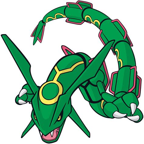 rayquaza official artwork gallery pokemon