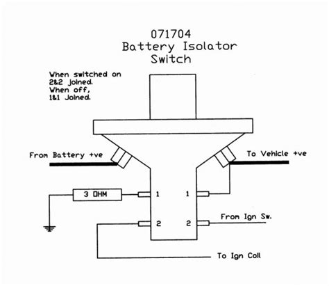 battery isolator switch wiring