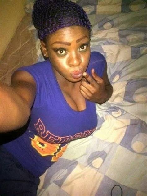 Photos Endowed Nigerian Girl Flaunts Her Boobs On