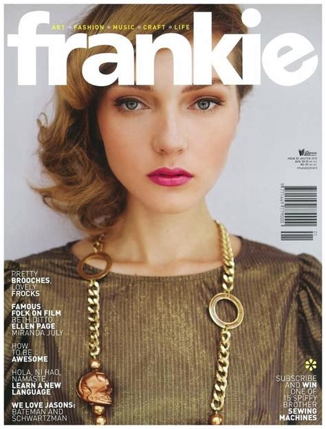 Frankie Frankie Magazine Frankie Magazine Cover