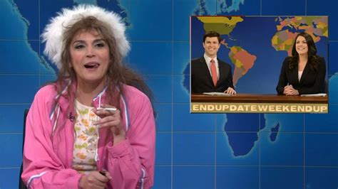 Cecily Strong Dit Adieu à Saturday Night Live Dans Weekend Update