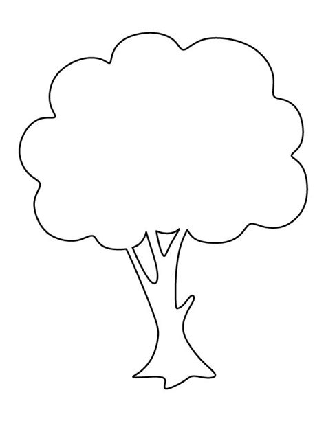 tree trunk clipart outline clipground