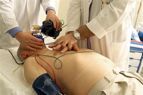 resuscitation stock image  science photo library