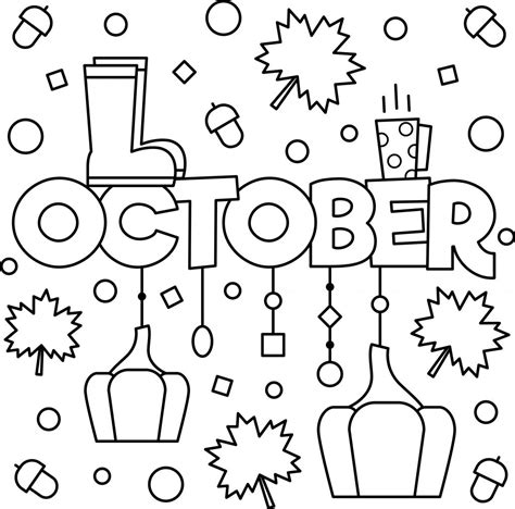 october colouring page thrifty mommas tips