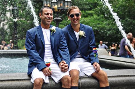 60 Awesome Portraits Of Gay Couples Just Married In New