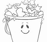 Bucket Coloring Pages Filler Fill Holly Getcolorings Getdrawings Color Colorings sketch template