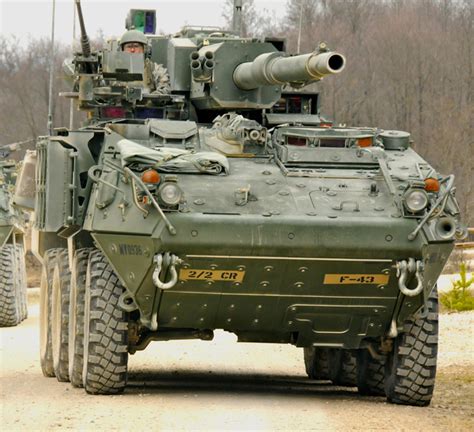 stryke   army ditches  stryker mobile gun system military tradervehicles