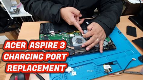 acer aspire  charging port replacement guide youtube