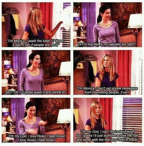 I Love When Monica And Rachel Argue Like This 😁😁 Friends Moments