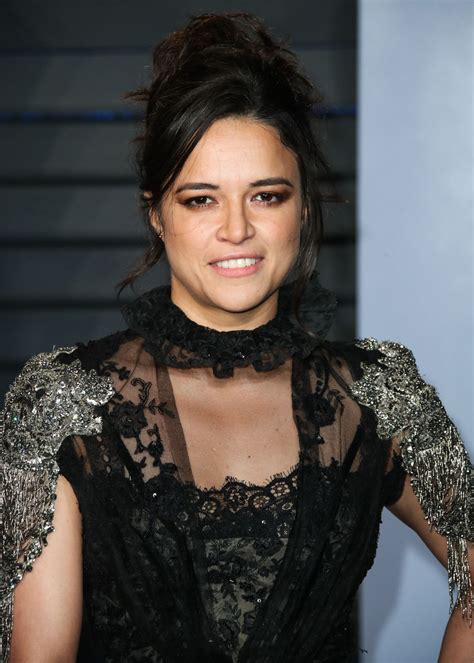 Michelle Rodriguez At 2018 Vanity Fair Oscar Party In