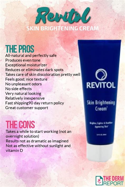 Revitol Skin Brightener Review Revitol Skin Brightener Is