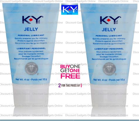 ky jelly gel sex lube 4oz personal lubricant vaginal moisture for women