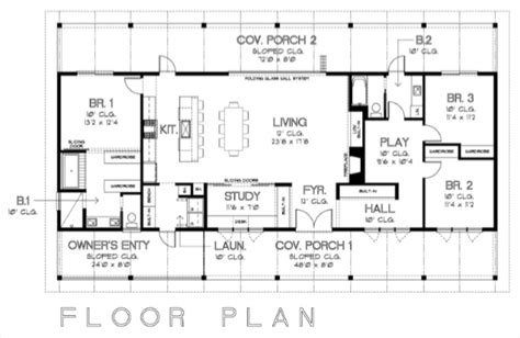 ranch style house plan  beds  baths  sqft plan   planos  planos de casa