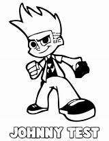 Johnny Test Coloring Pages Cool Color Printable Colouring Clipart Print Library Cartoon Clip Cliparts Jonnhy Drawings Stock Kids Cartoons Comments sketch template