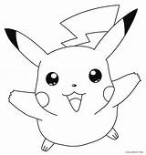 Pikachu Coloring Pages Kids Printable Pokemon Cute Sheets Drawing Choose Board Adult sketch template