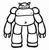 Coloring Robot Robots Clipartmag sketch template