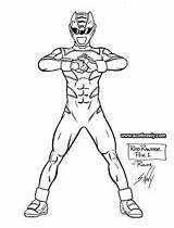 Power Rangers Ranger Drawing Jungle Fury Coloring Pages Red Getcolorings Sketches Printable Paintingvalley sketch template