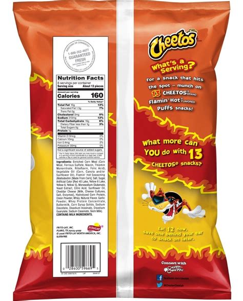 Cheetos Puffs Flamin Hot Meses Sin Intereses