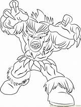 Coloring Sabretooth Squad Hero Super Show Pages Coloringpages101 Online sketch template