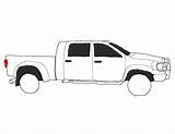 Cummins Cummings Lifted Cliparts Clipground sketch template