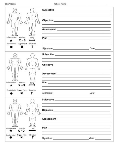 printable counseling soap note templates     printablee