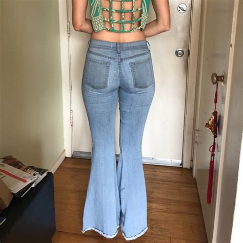 Free People Jeans Super Flare Bell Bottom Booty Poshmark
