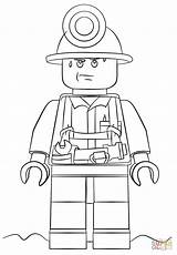 Lego Coloring Pages City Police Printable Miner Para Colorear Figure Fire Mini Color Chase Mccain Online Dibujos Truck Print Colouring sketch template