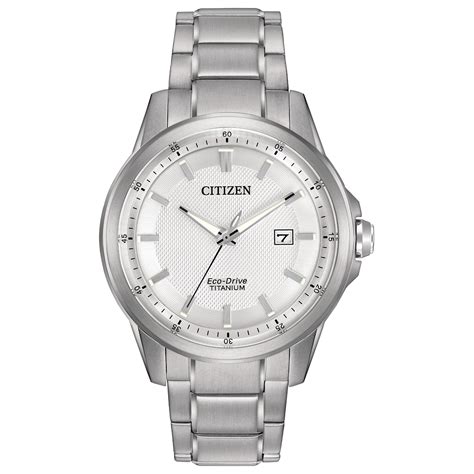 citizen mens eco drive titanium