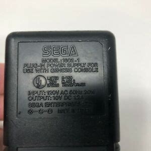 power adapter supply oem sega    genesis video game system console ebay