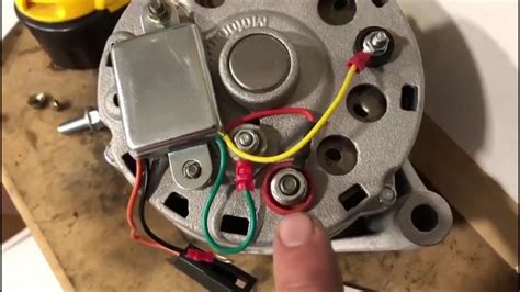 ford  wire conversion  oem alternator install youtube