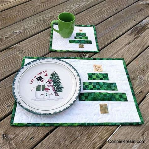 wonky christmas tree quilt project tutorials freemotion   river