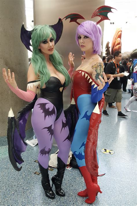 ax 2016 morrigan and lilith by kathythegoth on deviantart