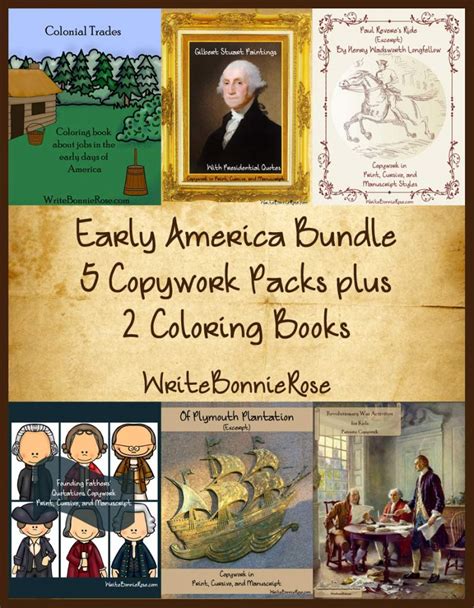 early america history resources  sale  blessed   doubt