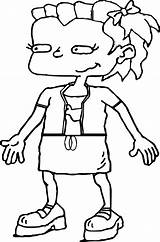 Rugrats Grayscale sketch template